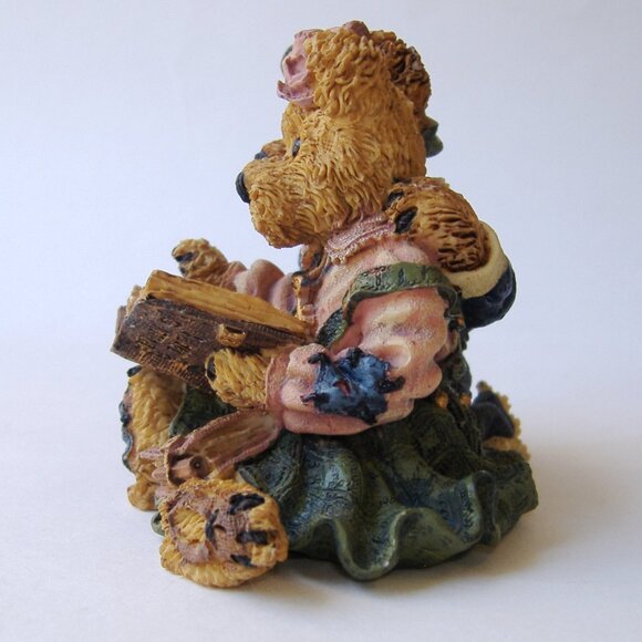 Boyds Bears Bailey & Becky Figurine Couple The Diary Book Edition 7E/2475 Cute - Picture 2 of 11